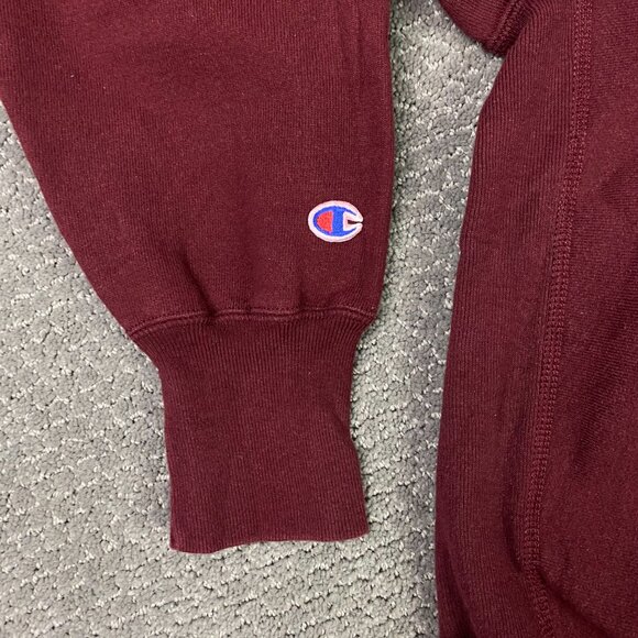 Vintage Champion Reverse Weave Sweatshirt University of Massachusetts Medium - Picture 2 of 12
